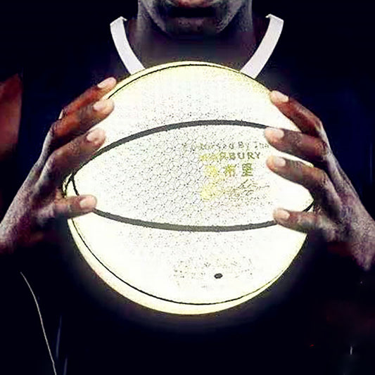 GlowHoops Reflective Basketball