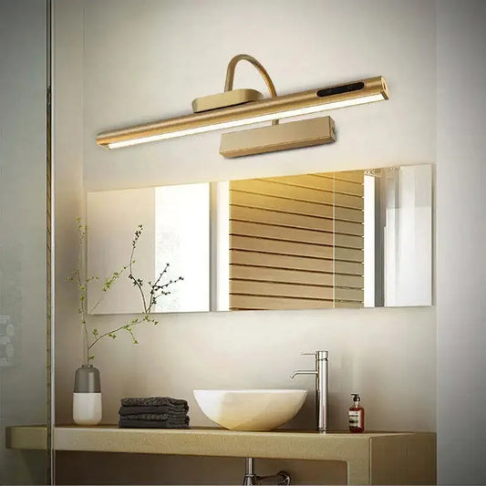 Modern LED Vanity Lights - Dimmable Waterproof Bathroom Mirror Wall Lighting
