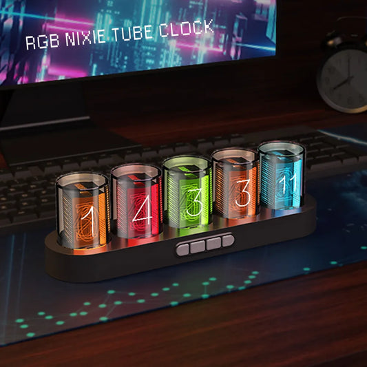 LuxeNixie RGB Clock